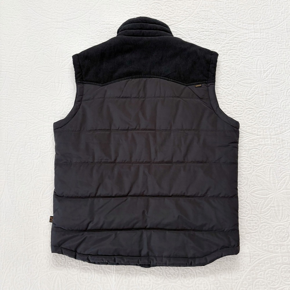 Howler Brothers Men's Dark Blue Quilted Vest - Picture 3 of 6